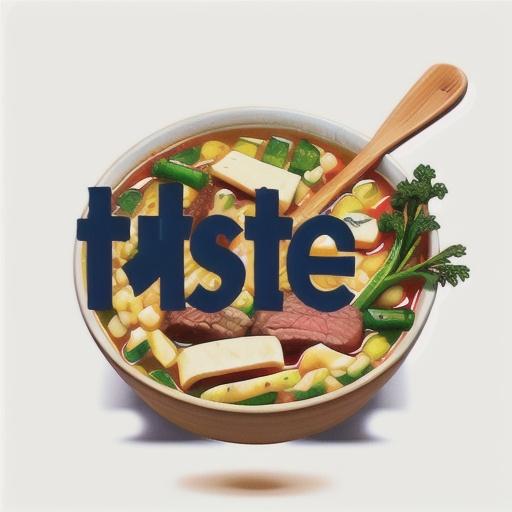 Asian inspired vegetable soup with noodles