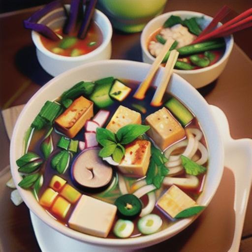 Vegetarian Pho (Vietnamese Noodle Soup)