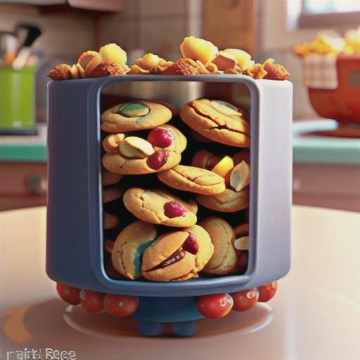 No-Bake Cranberry Nut Cookies