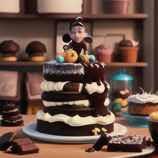 Chocolate Brownie Cake