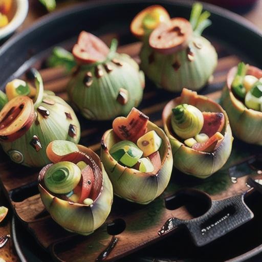 Grilled Artichoke Hearts