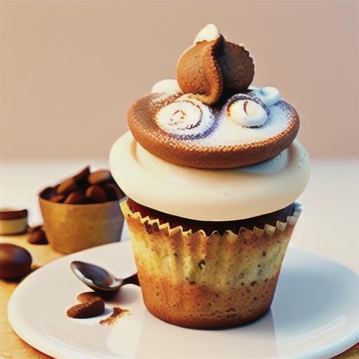 Cappuccino muffins (includes basic muffin mix)