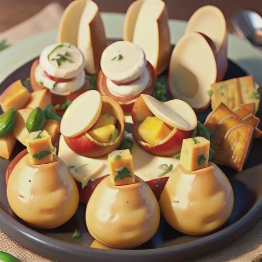 Cheese-Filled Potato Bites