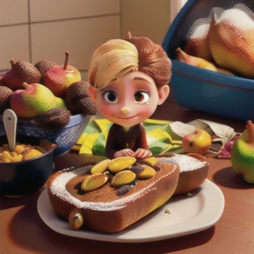 Mom's Spiced Pear Bread