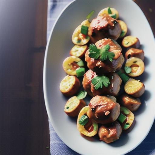 Meatballs with risoni