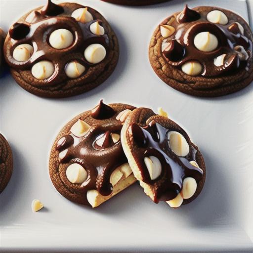 White Chip Chocolate Cookies