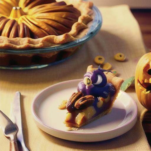 Impossibly Easy Pumpkin-Pecan Pie