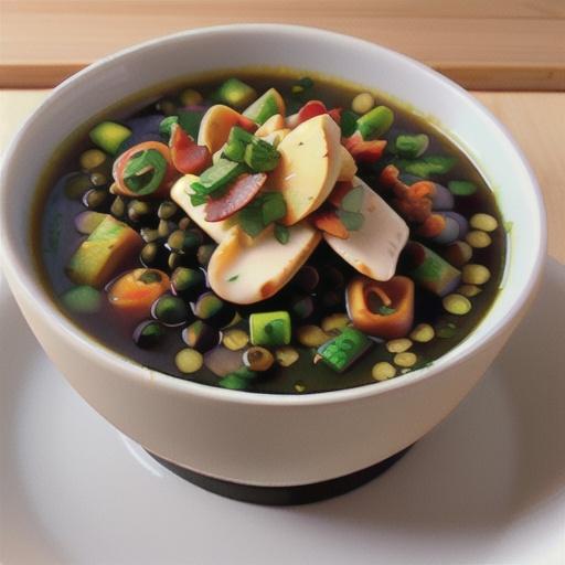 Chef John's Black Lentil Soup
