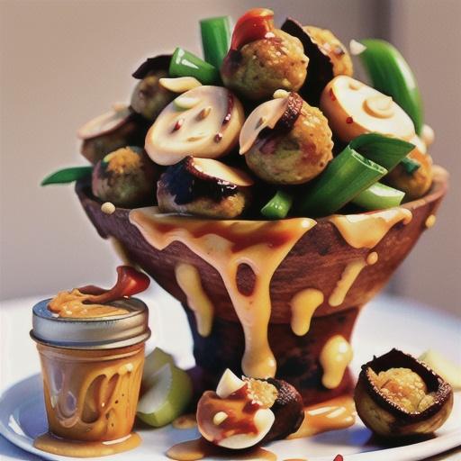 Peanut Butter Chicken Meatballs