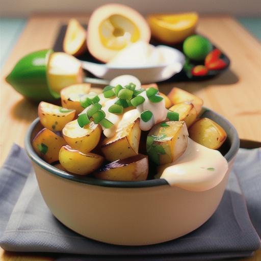 Microwaved Potatoes Lyonnaise