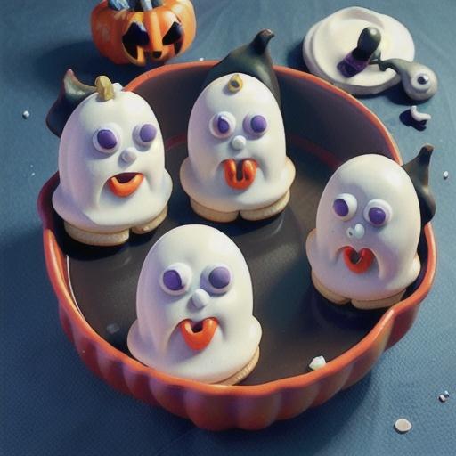 Halloween Ghost Cookies