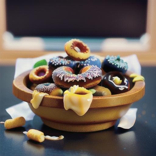 Mini vegan doughnuts
