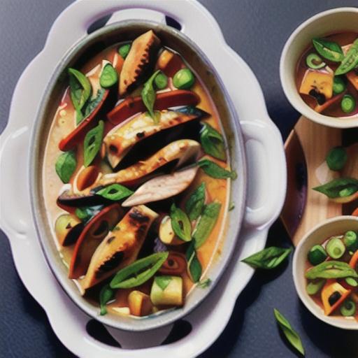 One-pot chicken massaman curry