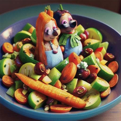 Roasted Carrot Salad