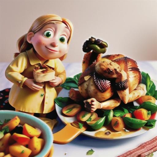 Apricot and herb roast chicken with port gravy