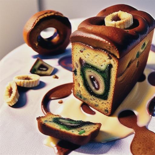 Cinnamon donut banana bread