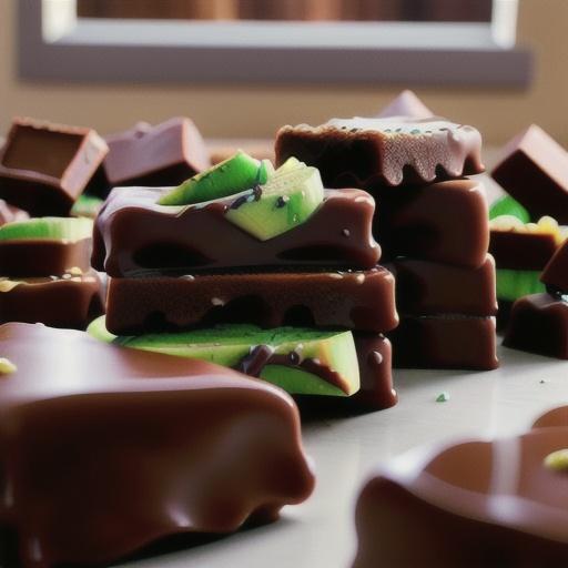 Avocado Irish Cream Fudge