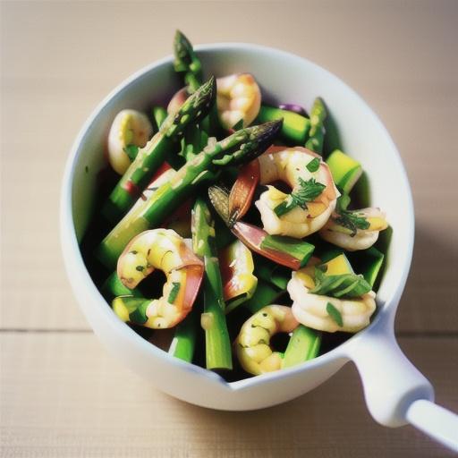 Asparagus Salad With Shrimp
