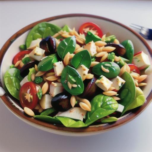 Spinach and Orzo Salad