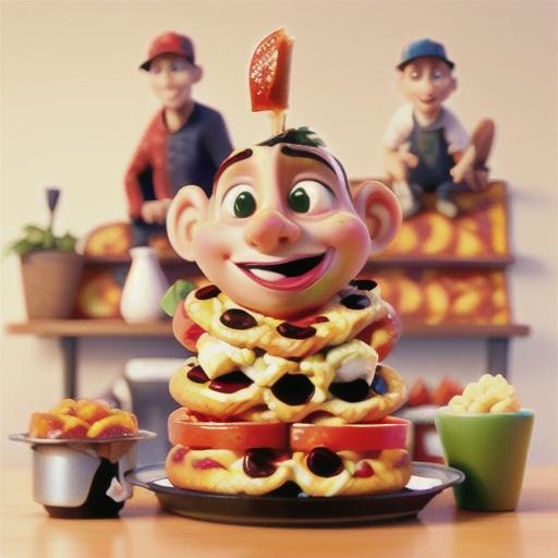 Pepperoni Breakfast Pizza