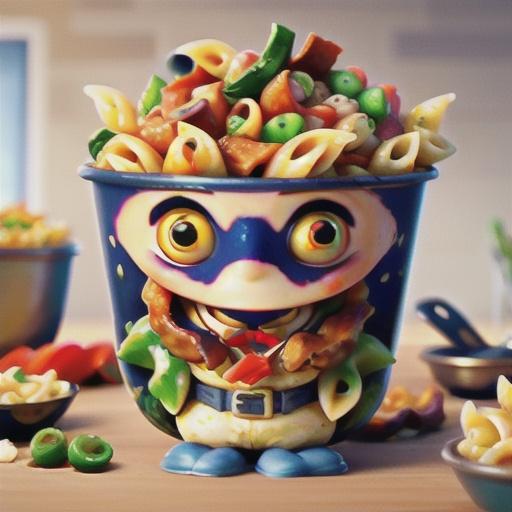 Bow-Tie Cowboy Pasta Salad