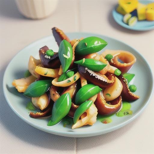 Thai-spiced calamari