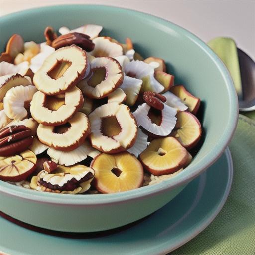 Overnight Coconut Pecan Steel Cut Oats