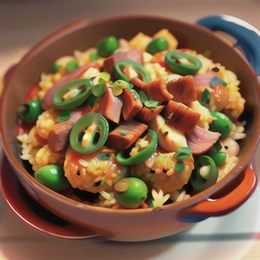 Puerto Rican Arroz con Pollo