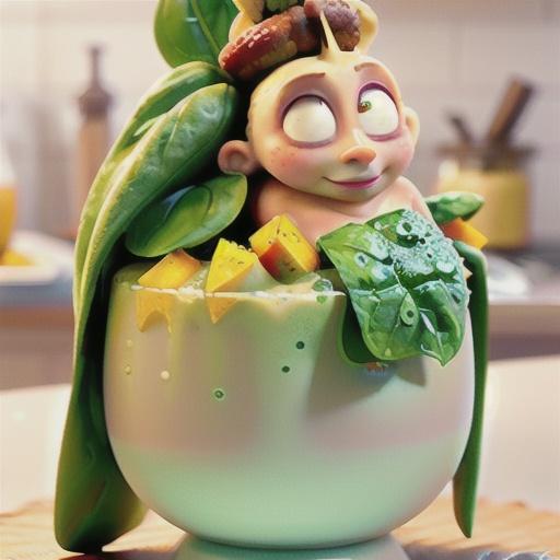 Sesame Mango Smoothie