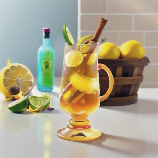 Spiced lemon, lime and bitters recipe