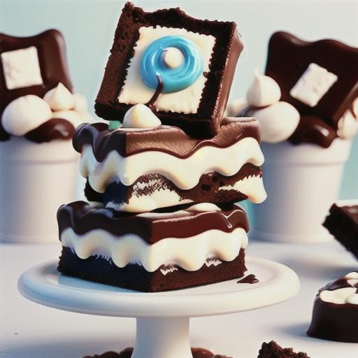 Fudge Ripple Brownie Bars