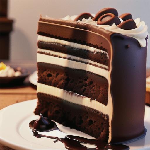 Chocoholics' delight cake