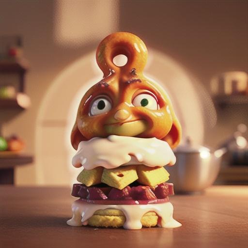 Glazed Orange-Ginger Scones