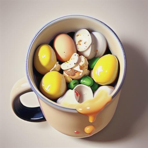 Scrambled Eggs in a Mug