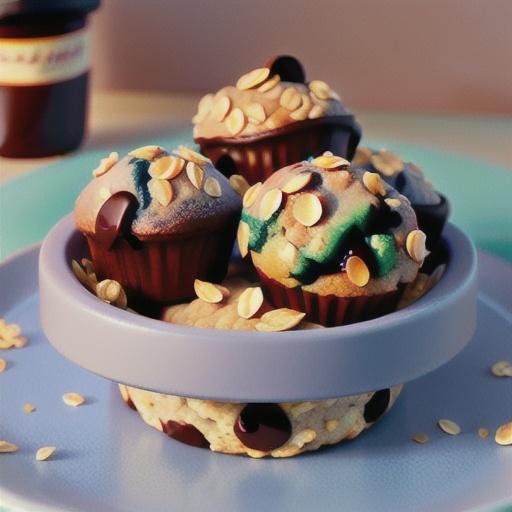 Oatmeal Chocolate Chip Muffins