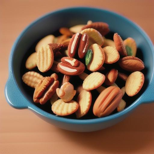 Spiced Nuts and Chex® Mix