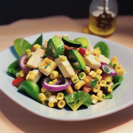 Mexican Street Corn-Chicken Salad