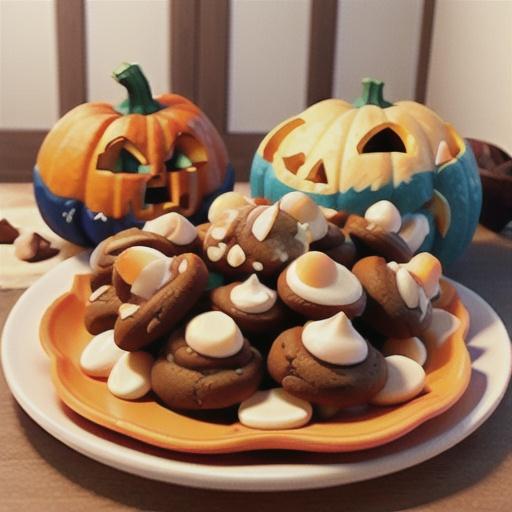 Pumpkin White Chocolate Cookies