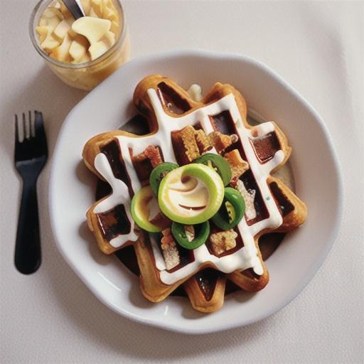 Coconut Crunch Healthier Whole-Grain Waffles