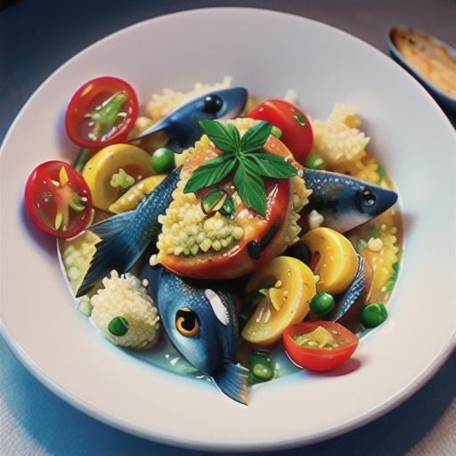 Sicilian fish stew and couscous