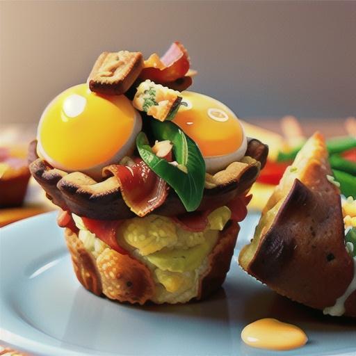 Bacon & Egg Biscuit Cups