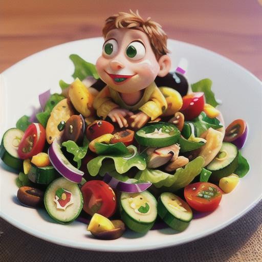 Mediterranean chicken salad