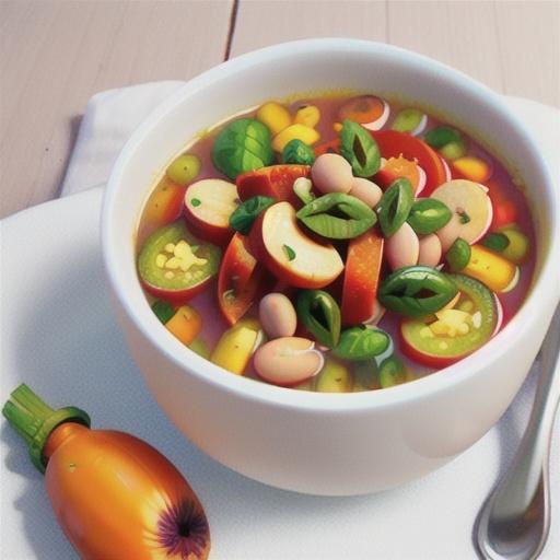 Italian vegetable and white bean soup