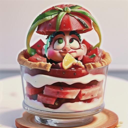 No-cook watermelon freezer pie recipe