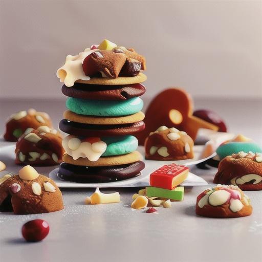 White Chocolate and Cranberry Cookies