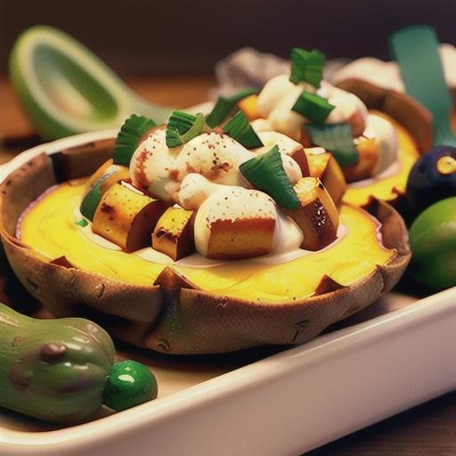Twice Baked Sweet Potatoes