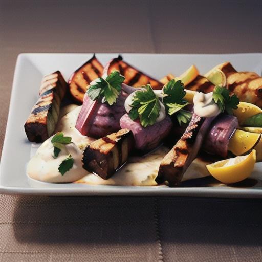 Grilled "Tandoori" Lamb