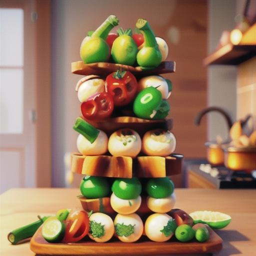 Mozzarella-Pepperoncini Platter