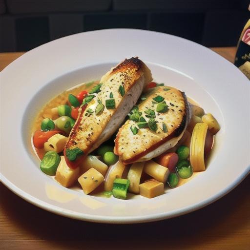 Quick Chicken And Wine