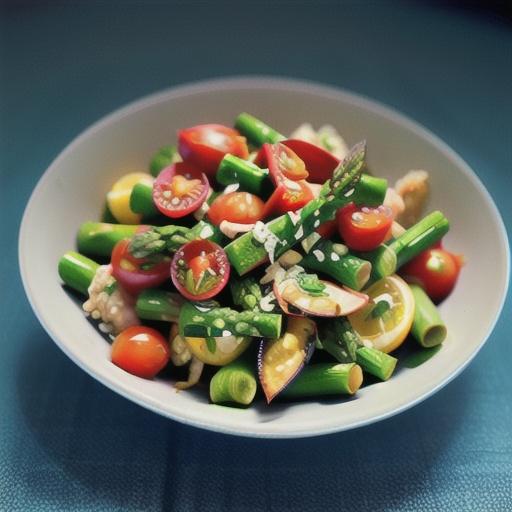 Asparagus and Crab Salad